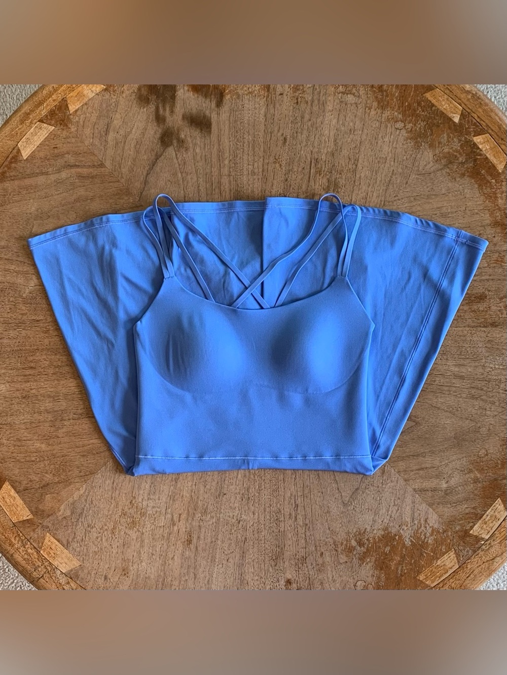 AErie Hold me Up! Strappy Blue Dress